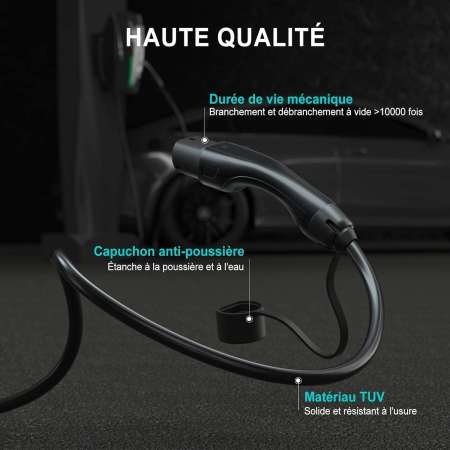 Câble recharge Type 2 - 7.2kW %separator% %discount-price%
