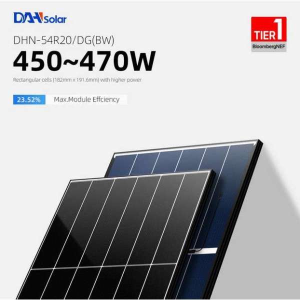 Panneau solaire 460W - Bifacial