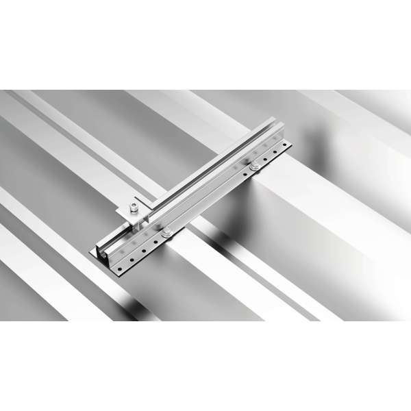 Support de Fixation Toiture Mini rail - 2 panneaux